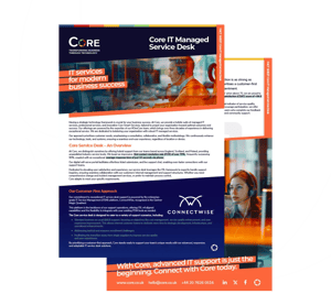 Core IT Managed Service Desk fact sheet