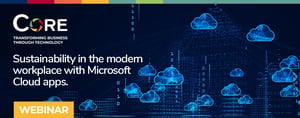Sustainability in the modern workplace with Microsoft Cloud apps